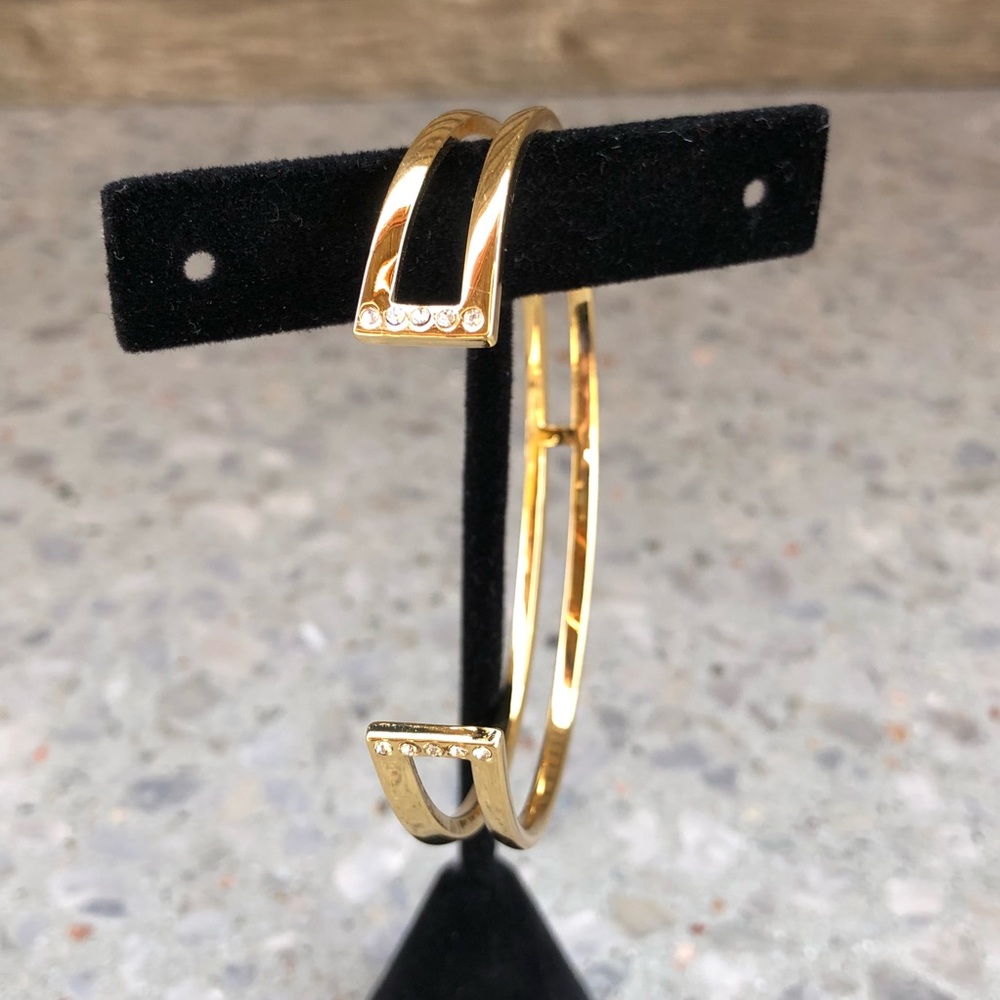 Open Bangle - Gold- NWOT - Picture 2 of 3